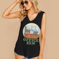 Office Zen Introvert Office Staff Secretary Employee Admin Women's V-Neck Tank Top