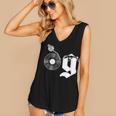Old School Dad OG Hip Hop Head Vinyl Retro 80s90s Nostalgia Women's V-Neck Tank Top