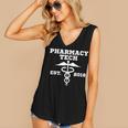 Pharmacy Tech GraduationShirt Student Est 2018 Women's V-Neck Tank Top