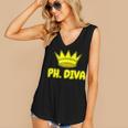 PhD Graduation Ph Diva t Shirt Phdiva Phd t Women's V-Neck Tank Top