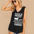 Playful Slow Pace Please Be Patient I'm From The 1900s Women's V-Neck Tank Top Playful Slow Pace Please Be Patient I'm From The 1900s Women's V-Neck Tank Top
