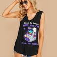 Please Be Patient With Me I'm From The 1900s Gamer Gaming Women's V-Neck Tank Top