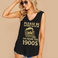 Please Be Patient With Me I'm From The 1900s Steam Train Women's V-Neck Tank Top