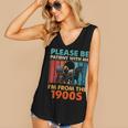 Please Be Patient With Me I'm From The 1900s Vintage Dad Women's V-Neck Tank Top Please Be Patient With Me I'm From The 1900s Vintage Dad Women's V-Neck Tank Top