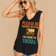 Please Be Patient I'm From The 1900s Vintage Father Day Men Women's V-Neck Tank Top