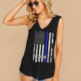 Police Graduation Est 2025 Back Print Police Academy Vintage Women's V-Neck Tank Top