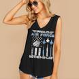Proud Air Force Mother-In-Law US Air Force Graduation Women's V-Neck Tank Top