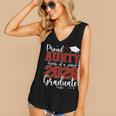 Proud Aunty Of a Class Of 2026 Graduate Senior Graduation Women's V-Neck Tank Top