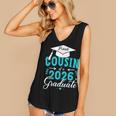 Proud Cousin Of a Class Of 2026 Graduate For Graduation Women's V-Neck Tank Top