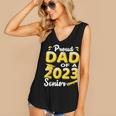 Proud Dad Of A 2023 Senior Graduation Women's V-Neck Tank Top