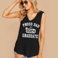 Proud Dad Of A 2024 Graduate Grad Class Of 2024 Graduation Women's V-Neck Tank Top