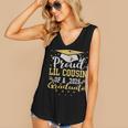 Proud Lil Cousin Of a 2026 Graduate Class Senior Graduation Women's V-Neck Tank Top