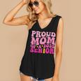 Proud Mom Of a 2025 Graduate Class Senior Graduation Mother Women's V-Neck Tank Top