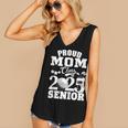 Proud Mom Class Of 2025 Graduation Senior Golf Player Mom Women's V-Neck Tank Top