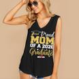 Proud Mom Of A Class Of 2026 Graduate Senior Gold Graduation Women's V-Neck Tank Top