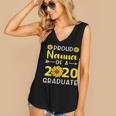 Proud Nanna Of 2020 Graduate Class Of 2020 Graduation Women's V-Neck Tank Top