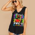 Proud Step-Dad Of 2023 Pre-K Graduate Fathers Day Graduation Women's V-Neck Tank Top