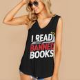 I Read Banned Books Defiant And Bold Women's V-Neck Tank Top I Read Banned Books Defiant And Bold Women's V-Neck Tank Top