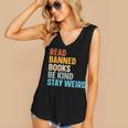 Read Banned Books Be Kind Stay Weird Women's V-Neck Tank Top