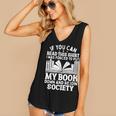 If You Can Read This For Book Lovers Reading Women's V-Neck Tank Top