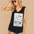 The Reader Tarot Card Bookworm Books Lover Dragon Librarians Women's V-Neck Tank Top The Reader Tarot Card Bookworm Books Lover Dragon Librarians Women's V-Neck Tank Top