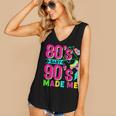 Retro 1980s 80's Baby 1990s 90's Made Me Nostalgia Vibes Women's V-Neck Tank Top Retro 1980s 80's Baby 1990s 90's Made Me Nostalgia Vibes Women's V-Neck Tank Top