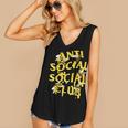Retro Anti Social Club Bees Introvert Women Men Women's V-Neck Tank Top