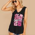 Retro Senior 2026 Coquette Bow Graduation Class Of 2026 Women's V-Neck Tank Top
