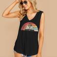 Retro Vintage Wildflowers Book Shirt Book Lover Women's V-Neck Tank Top Retro Vintage Wildflowers Book Shirt Book Lover Women's V-Neck Tank Top