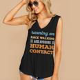 Running On Race Walking Social Introvert Humor Vintage Women's V-Neck Tank Top Running On Race Walking Social Introvert Humor Vintage Women's V-Neck Tank Top