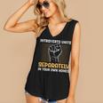 Sarcastic Anti Social Introvert Social Interaction Women's V-Neck Tank Top Sarcastic Anti Social Introvert Social Interaction Women's V-Neck Tank Top