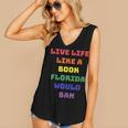 Sarcastic Live Life Like a Book Florida Would Ban Women's V-Neck Tank Top Sarcastic Live Life Like a Book Florida Would Ban Women's V-Neck Tank Top