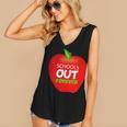 School Is Out Forever Graduation Humor Women's V-Neck Tank Top
