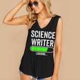 Science Writer Loading Graduation Graduate New Job Women's V-Neck Tank Top