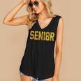 SEN18R Senior 2018 High School Graduation Party T-Shirt Women's V-Neck Tank Top