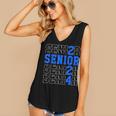 Senior 2024 Graphic Class Of 2024 Graduation Graphic Women's V-Neck Tank Top