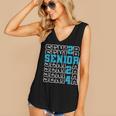 Senior 2024 Graduation Class Of 2024 Senior Boys Girls Women's V-Neck Tank Top