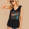 Senior 2026 Class Of 2026 Retro Groovy Graduation Grad Women Women's V-Neck Tank Top
