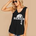 Senior Class Of 2024 Volleyball Seniors School Graduation Women's V-Neck Tank Top