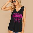 Senior Class Of 2026 Coquette Pink Bow Graduation 2026 Women's V-Neck Tank Top