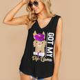 Senior Graduation TShirt 2019 Got My Diploma Llama Pun Shirt Women's V-Neck Tank Top
