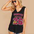 Senior Mom 2026 Proud Senior Mom Class Of 26 For Graduation Women's V-Neck Tank Top