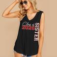 Senior Sister Class Of 2026 Proud Big Sis Graduation Family Women's V-Neck Tank Top