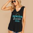 Senior Sunrise Class Of 2026 Vintage Graduation High School Women's V-Neck Tank Top