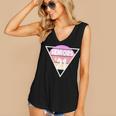 Seniors 2021 For Her Him Retro 21 Graduation Class Women's V-Neck Tank Top