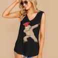 Sloth Dabbing Shirt Graduation Day Shirt See Ya Women's V-Neck Tank Top