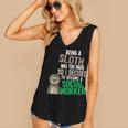 Social Work Student Masters Degree Graduation Women's V-Neck Tank Top