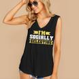 Im Socially Selective Introvert Women's V-Neck Tank Top Im Socially Selective Introvert Women's V-Neck Tank Top