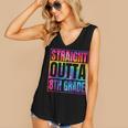 Straight Outta 8th Grade Great Graduation Eighth Grade Women's V-Neck Tank Top