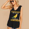 Sun Conure Introvert Parrot Bird Sun Conure Women's V-Neck Tank Top